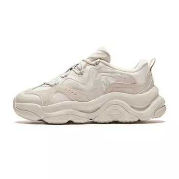 Кроссовки ANTA Lifestyle Shoes Women's Low-top Ivory/chalk, слоновая кость