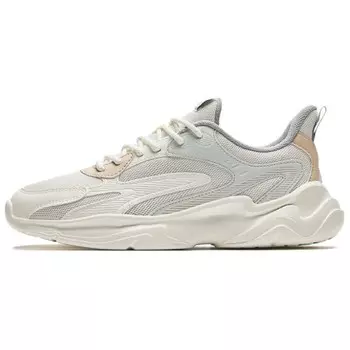 Кроссовки ANTA Lifestyle Shoes Women's Low-top Ivory / Light Grey / Champagne, светло-серый