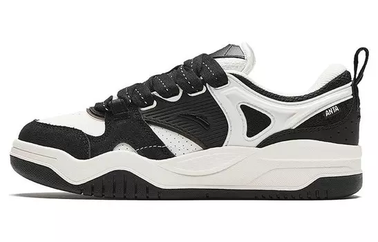 Кроссовки ANTA Lifestyle Shoes Women's Low-top Black, черный/слоновая кость