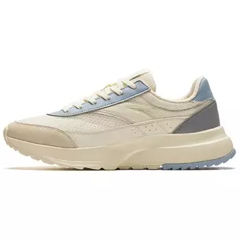 Кроссовки ANTA Lifestyle Shoes Women's Low-top Light Beige/dusty Blue/pigeon Gray, голубой