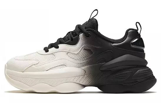 Кроссовки ANTA Lifestyle Shoes Women's Low-top Black/White, черный/белый