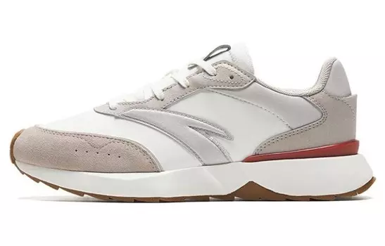 Кроссовки ANTA Lifestyle Shoes Women's Low-top Ivory White/second-degree Gray/first-degree Gray, серый