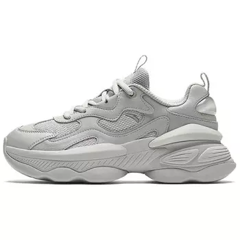 Кроссовки ANTA Lifestyle Shoes Women's Low-top Gray, серый