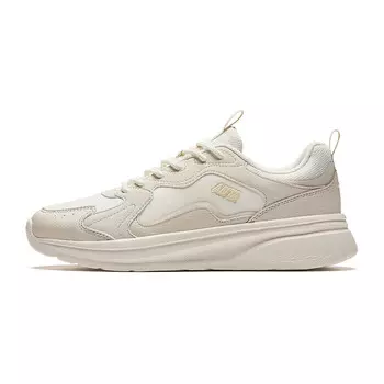 Кроссовки ANTA Lifestyle Shoes Women's Low-top Ivory/Gray, слоновая кость/серый