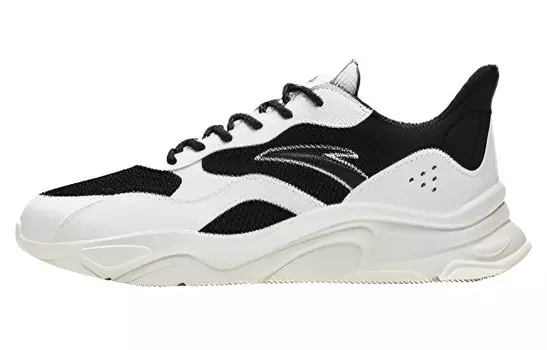 Кроссовки ANTA Little Millennium Lifestyle Shoes Men Low-top White/Black, белый/черный
