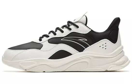 Кроссовки ANTA Little Millennium Lifestyle Shoes Men Low-top White/Black, белый/черный