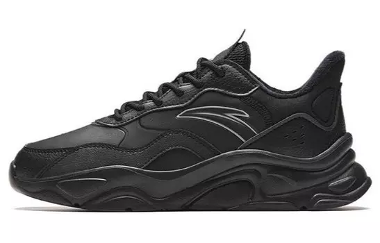 Кроссовки ANTA Little Millennium Lifestyle Shoes Women's Low-top Black, черный