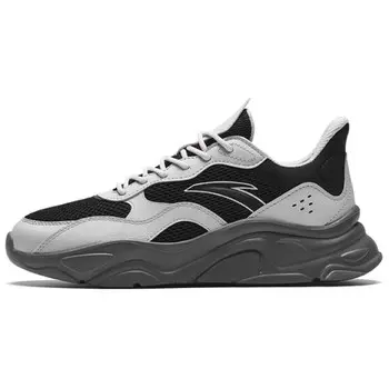 Кроссовки ANTA Little Millennium Lifestyle Shoes Women's Low-top Dark Gray, черный/серый