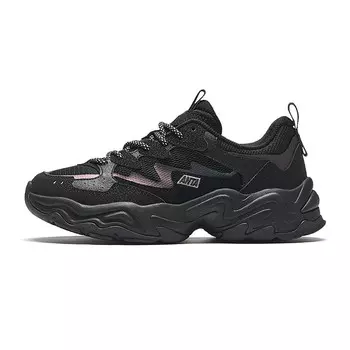 Кроссовки ANTA Meteorite Chunky Sneakers Women's Low-top Black, черный