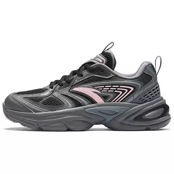Кроссовки ANTA Millennium Glacier Lifestyle Shoes Women's Low-top Basic Black/Volcanic Ash/Blush Powder, черный