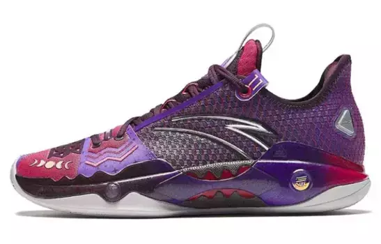 Кроссовки ANTA Shock Wave 5 Pro Kyrie Irving Moon, фиолетовый
