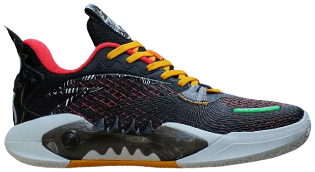 Кроссовки Anta Shock Wave 5 Team V2 'Black Red', черный