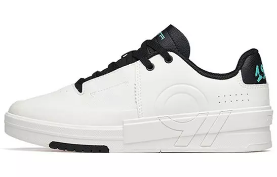 Кроссовки ANTA Skateboard Shoes Men Low-Top Ivory White Black