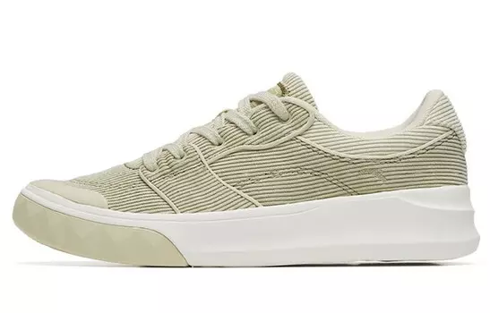 Кроссовки ANTA Skateboard Shoes Women's Low-Top Toffee Yellow/Granulated Beige