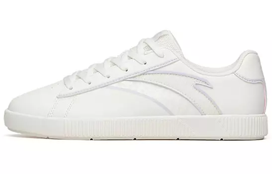 Кроссовки ANTA Skateboard Shoes Women's Low-Top Ivory White/Misty Purple