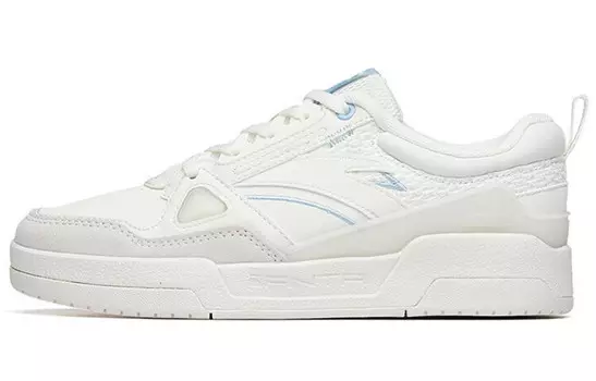 Кроссовки ANTA Skateboard Shoes Women's Low-Top Ivory White