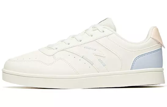 Кроссовки ANTA Skateboard Shoes Women's Low-Top Ivory White/Oxygen Blue