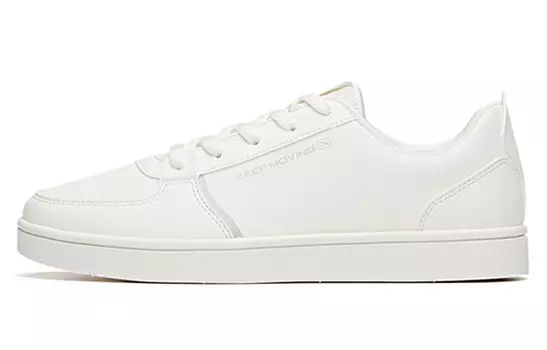 Кроссовки ANTA Skateboard Shoes Women's Low-Top Ivory White/Light Gray