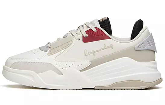 Кроссовки ANTA Skateboard Shoes Women's Low-Top Ivory White/Muddy Sand Gray