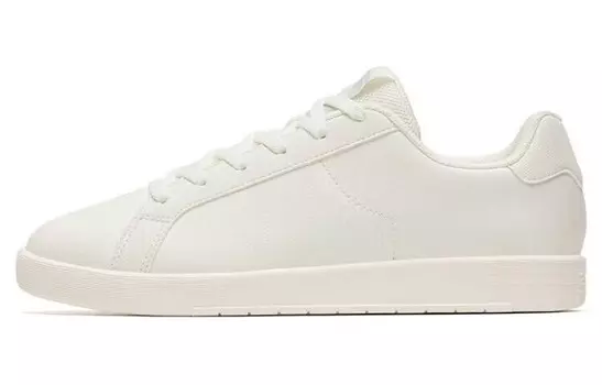Кроссовки ANTA Skateboard Shoes Women's Low-Top Ivory White