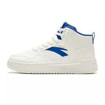 Кроссовки ANTA Skateboarding Shoes Men High-top, белый