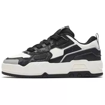 Кроссовки ANTA Skateboarding Shoes Men Low-top, черный/белый