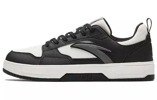 Кроссовки ANTA Skateboarding Shoes Men Low-top Black, черный