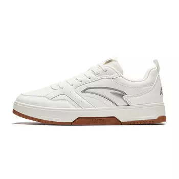 Кроссовки ANTA Skateboarding Shoes Men Low-top Pearlescent Gray, слоновая кость/серый