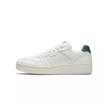 Кроссовки ANTA Skateboarding Shoes Men Low-top Ivory White/sage Green, слоновая кость/зеленый