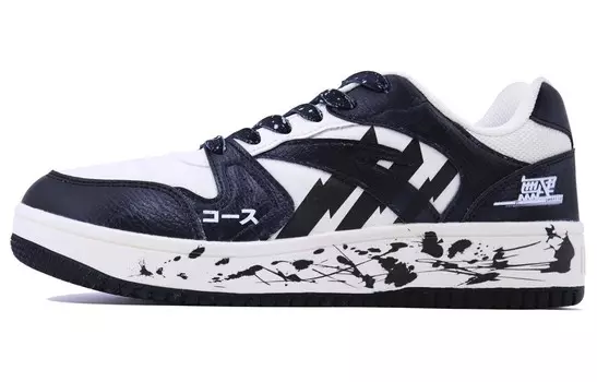 Кроссовки ANTA Skateboarding Shoes Men Low-top Black/grey, белый