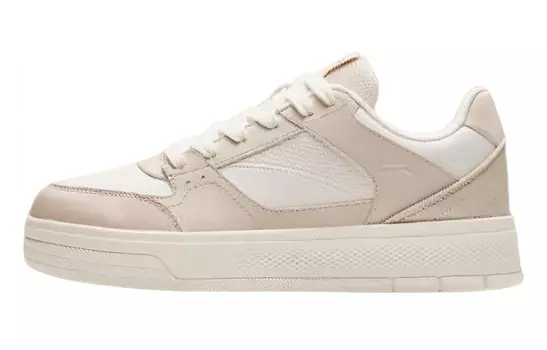Кроссовки ANTA Skateboarding Shoes Men Low-top Off White, цвет Off White