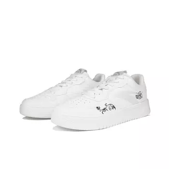Кроссовки ANTA Skateboarding Shoes Men Low-top White, белый