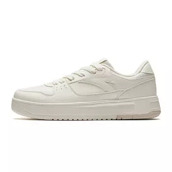 Кроссовки ANTA Skateboarding Shoes Men Low-top Ivory White, слоновая кость