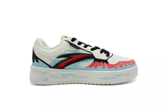 Кроссовки ANTA Skateboarding Shoes Men Low-top Blue, голубой