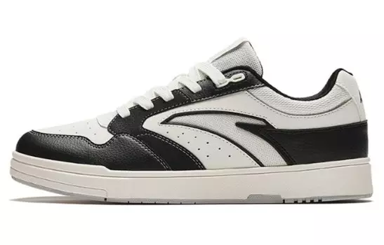 Кроссовки ANTA Skateboarding Shoes Men Low-top Black/white, черный/белый