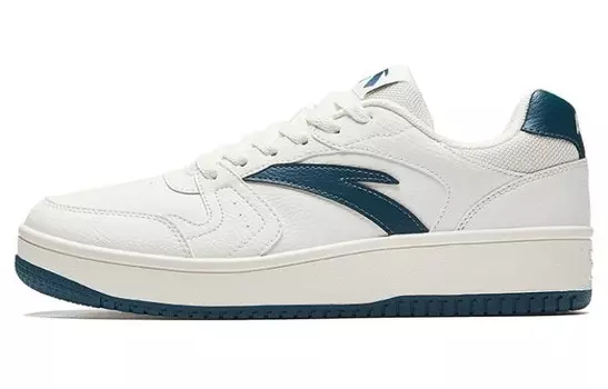 Кроссовки ANTA Skateboarding Shoes Men Low-top Ivory/pale Green, слоновая кость/зеленый