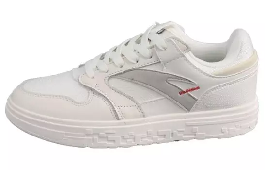 Кроссовки ANTA Skateboarding Shoes Men Low-top White, белый