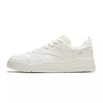 Кроссовки ANTA Skateboarding Shoes Men Low-top Ivory White, белый