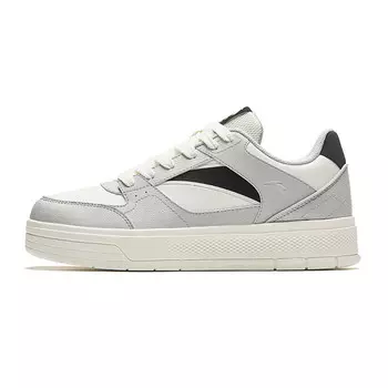 Кроссовки ANTA Skateboarding Shoes Men Low-top Black/White/Gray, черный/белый/серый