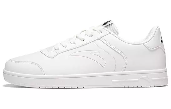 Кроссовки ANTA Skateboarding Shoes Men Low-top White, белый