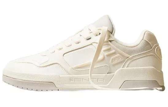 Кроссовки ANTA Skateboarding Shoes Men Low-top White, белый