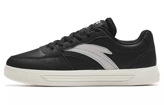 Кроссовки ANTA Skateboarding Shoes Men Low-top Black, черный