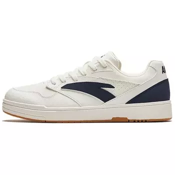 Кроссовки ANTA Skateboarding Shoes Men Low-top, белый/синий