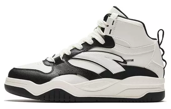 Кроссовки ANTA Skateboarding Shoes Men Mid-top Black, черный