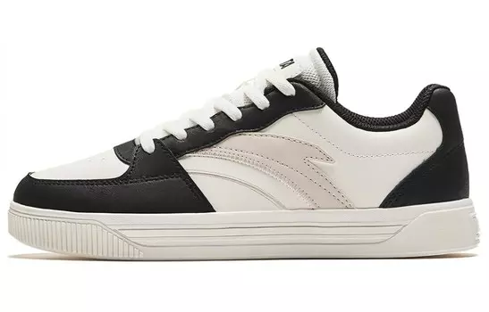 Кроссовки ANTA Skateboarding Shoes Women's Low-top Black/White, черный/белый