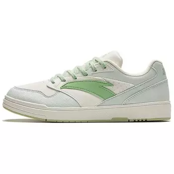 Кроссовки ANTA Skateboarding Shoes Women's Low-top White/green, слоновая кость/зеленый