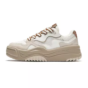 Кроссовки ANTA Skateboarding Shoes Women's Low-top Ivory/chalk, слоновая кость