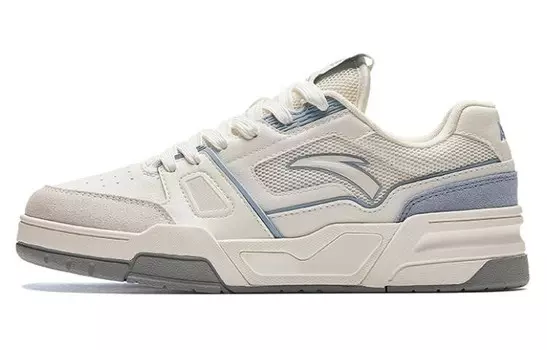 Кроссовки ANTA Skateboarding Shoes Women's Low-top White/blue, белый/синий