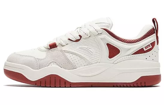 Кроссовки ANTA Skateboarding Shoes Women's Low-top Ivory White/rusty, слоновая кость