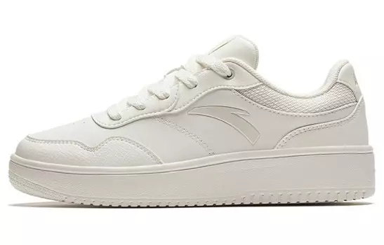 Кроссовки ANTA Skateboarding Shoes Women's Low-top White, белый